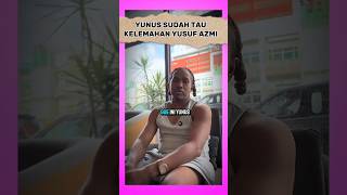 Download lagu YUNUS SUDAH TAU KELEMAHAN YUSUF AZMI #kkajhe #shorts mp3