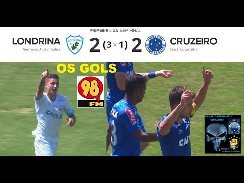 LONDRINA 2 x 2 CRUZEIRO Primeira Liga 2017 Semifinal Coming Soon Penalties and Highlights