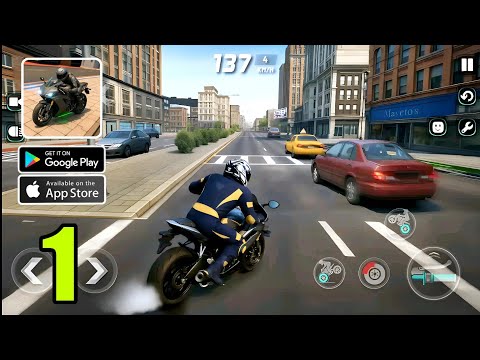 Extreme Motorcycle Simulator Gameplay (Android, iOS)