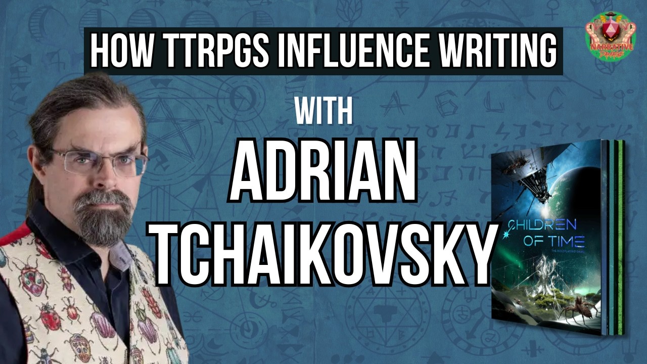 Adrian Tchaikovsky on How TTRPGs Help Him Build Award-Winning Worlds