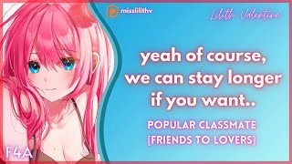 🎧 Of Course, We Can Stay Longer.. [7 Mins in Heaven but Longer] [Popular Girl x Shy Listener]