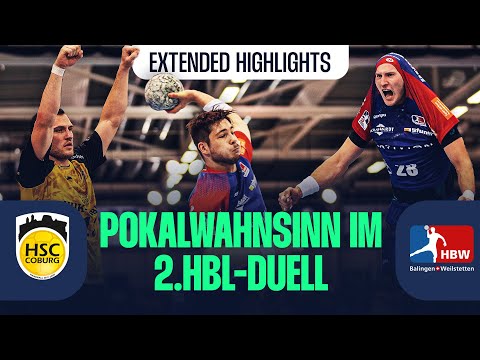 2. HBL-Club schreibt POKAL-GESCHICHTE | Extended Highlights von @HSC2000Coburg vs. @DieGallier
