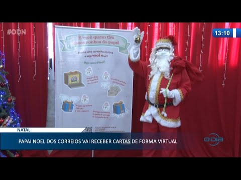 Papai Noel dos Correios receberá cartas virtualmente 04 12 2020