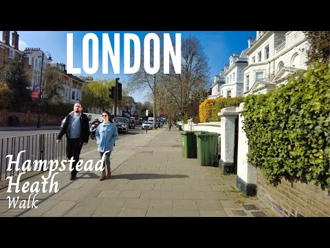 London Spring Walk in Hampstead Heath | London's Hampstead Neighborhood
