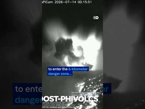 Mayon volcano's spectacular erruption reaches 190 days | DW Shorts