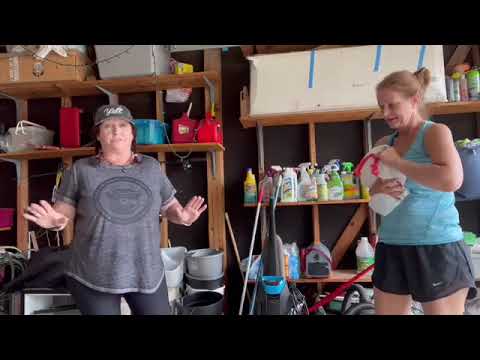 Cleaning supplies needed for a move out cleaning