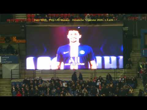 PSG / AS Monaco 12.01.2020 : 3-3 (L1 J20) 3/5 : Composition du PSG