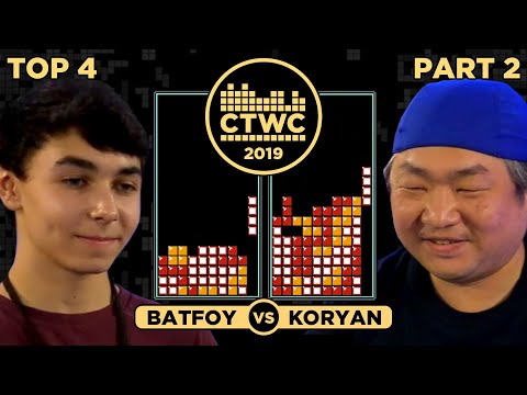 2019 CTWC Classic Tetris Semifinal 2 - KORYAN vs. BATFOY