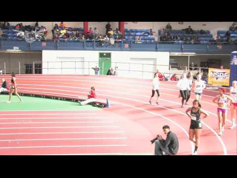 Girls 60m Hurdles Heat 6 - New Balance Nationals Indoor 2013