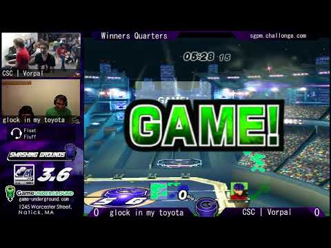 SG at GU 17.10 - glock in my toyota (Mr. Game & Watch) vs. Vorpal (Ike) - Project M WQF