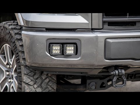 2015-20 Ford F-150 Dual Cube Fog Light Kit by Rough Country
