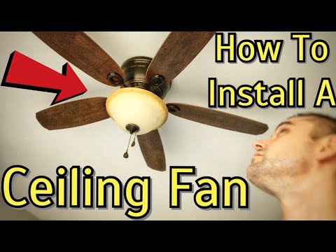 Ceiling Fan Installation - Harbor Breeze Lake Canton...