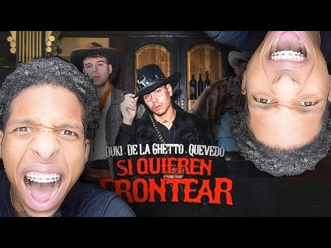 AMERICAN REACTS TO ARGENTINE RAP 🇦🇷 🔥| DUKI, De La Ghetto, Quevedo - Si Quieren Frontear