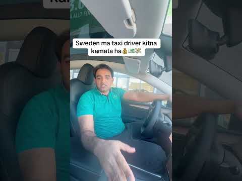 Taxi driver income in sweden.         #europe #immigration #sweden #family #taxi #income