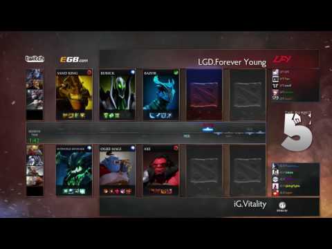 iG.V vs LGD.FY Game 1 - The Summit 6 China Qualifiers - Xyclopzz