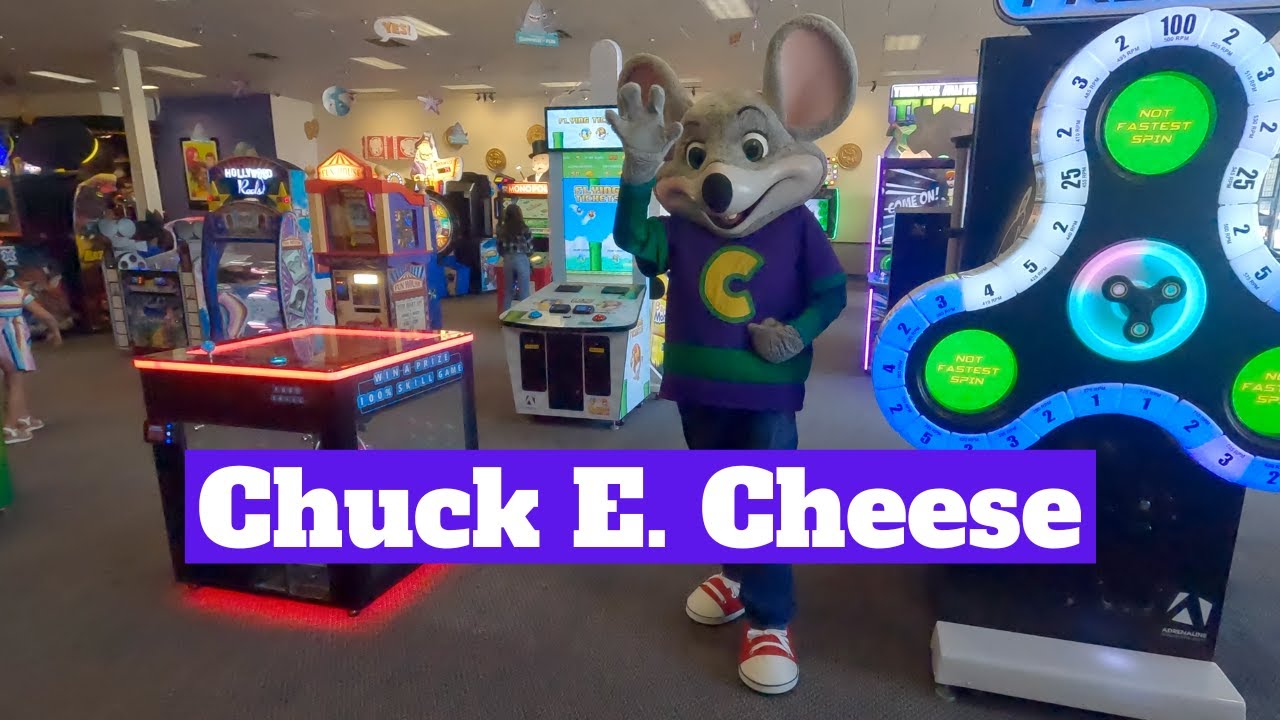 Chuck E. Cheese in Garden Grove, California. | Yoshi's Adventures. 4K