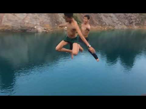 aman terjun pepsi blue