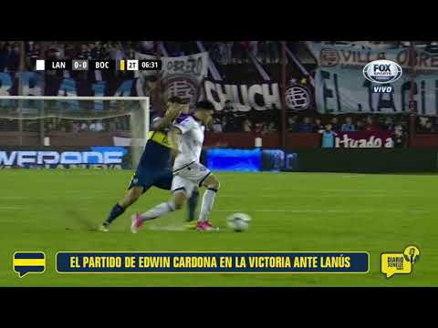 El partido de Edwin Cardona ante Lanús (Fecha 2 - Campeonato 2017/2018)