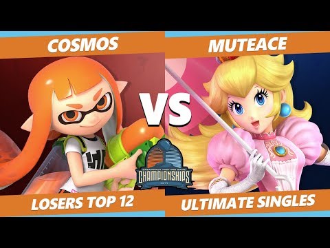 DHATL 2019 SSBU - Cosmos (Inkling) Vs. TG | MuteAce (Peach) Smash Ultimate Tournament Losers Top 12
