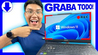✅ Cómo GRABAR la PANTALLA de TU PC 💻 | TUTORIAL