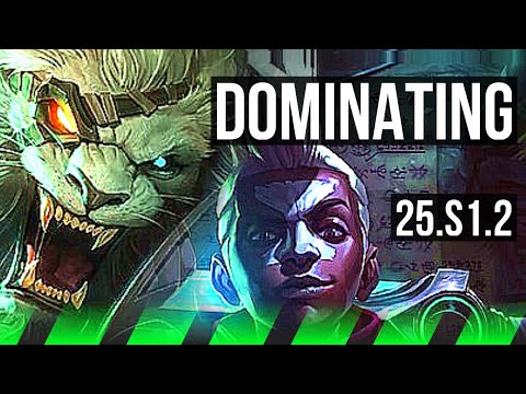 RENGAR vs EKKO (JGL) | 6/1/6, Dominating | NA Master | 25.S1.2