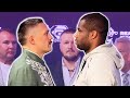 Oleksandr Usyk NOT INTIMIDATED by Daniel Dubois in intense FACE OFF at press conference in Poland!