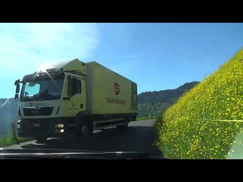 Fahrt über den Glaubenbielen - Pass von Giswil ins Entlebuch / Video Nr. 62