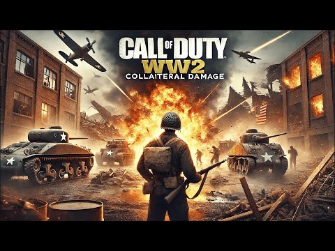 CALL OF DUTY WW2 Walkthrough Gameplay - Mission 6  -  Collateral Damage - (COD World War 2)
