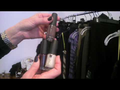 CND™ Jan Arnold backstage in wardrobe at Catherine Malandrino