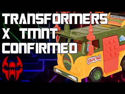 Transformers x Ninja Turtles Party Wagon Confirmed!