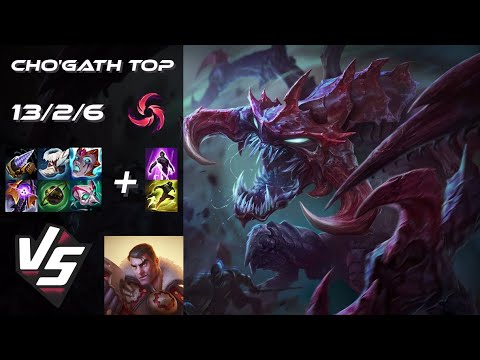 TOP Cho'Gath vs Jayce - EU Grandmaster Patch 25.S2.1