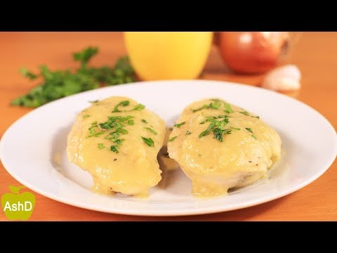 Pechugas de Pollo en Salsa de Manzana | Un guiso saludable que gusta a todos en casa