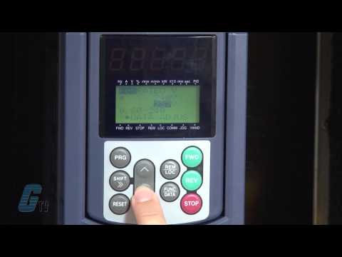 Fuji Electric Frenic Mega Series AC Drive Basic Start-Up Using the Keypad