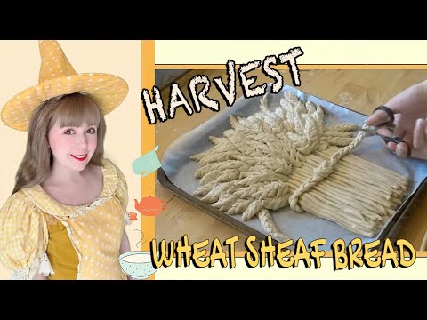 How to bake a Harvest Wheat Sheaf Loaf    | | Lammas Bread | | Harvest Time | | Vegan friendly