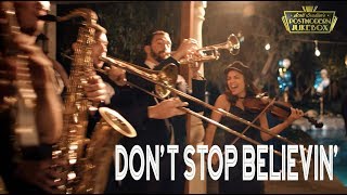 Video thumbnail of "Don't Stop Believin' - Journey (ONE TAKE Vintage Postmodern Jukebox Cover)"