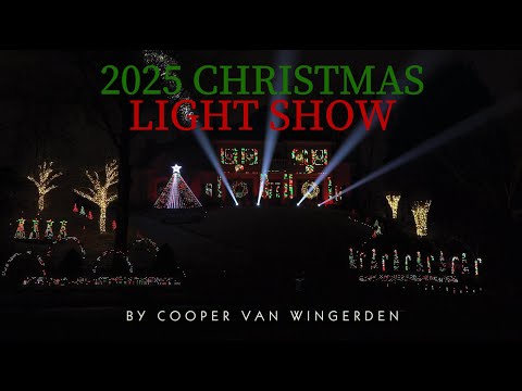 FULL 2025 - CHRISTMAS LIGHT SHOW | Van Wingerden Lights