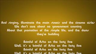 Cornershop - Brimful of Asha (Norman Cook remix) Lyric Video