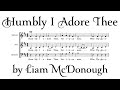 Humbly I Adore Thee • McDonough (Refrain Only)