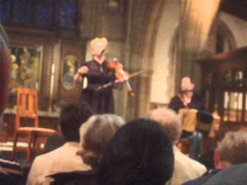 Eliza Carthy & Saul Rose, St George's, Harrow, 27 April 2014.