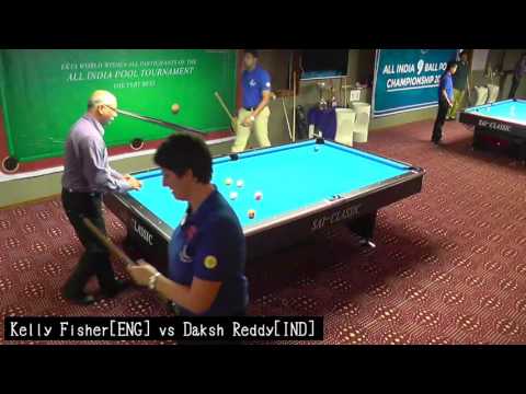 Otters Club-Day2-Pre-Quarter Finals-Table 2-Kelly Fisher[ENG] vs Daksh Reddy [IND]