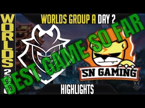 G2 vs SN Highlights | Worlds 2020 Group A Day 2 - LoL World Championship | G2 Esports vs Suning