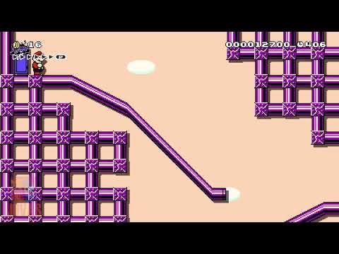 "Rainbow Rush Galaxy", by GokouD (S7P-DR9-1HG) - Super Mario Maker 2