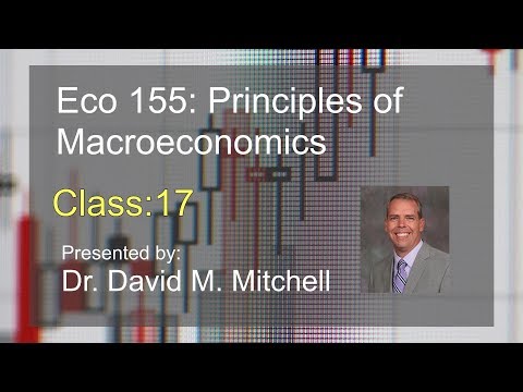 Eco 155: Principles of Macroeconomics Class 17