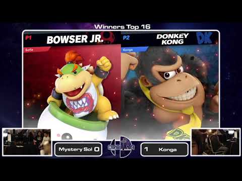 Sol (Bowser Jr) vs. Konga (Donkey Kong) - Orbitar 86 - Winners Quarters