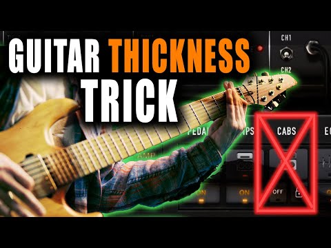 Easy TRICK to Make GUITARS Sound BIGGER in a Mix