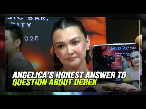 Angelica Panganiban expertly dodges question about Derek Ramsay | ABS-CBN News