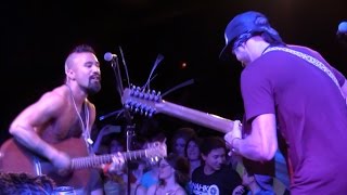 Nahko & Medicine for the People "Risk It" Backstage at Majestic Theatre 4.26.13