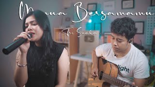 Download lagu MENUA BERSAMAMU - TRI SUAKA | DELLA FIRDATIA LIVE COVER mp3