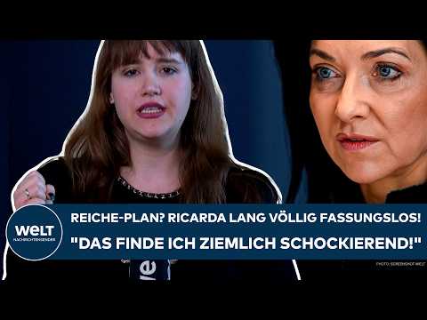 Video Thumbnail: DEUTSCHLAND: Reiche-Plan? Ricarda Lang völlig fassungslos! "Das finde ich ziemlich schockierend!"