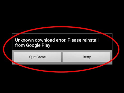 GTA San Andreas Unknown download error Please reinstall from Google Play GTA San Andreas not working
